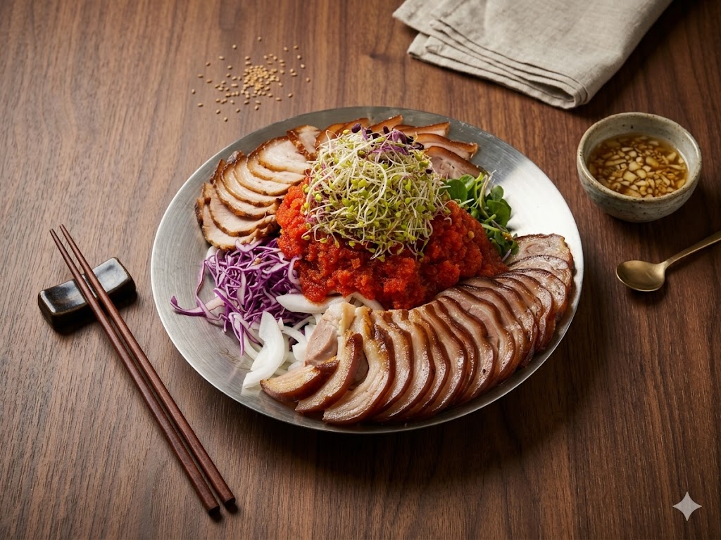새콤달콤 냉채족발